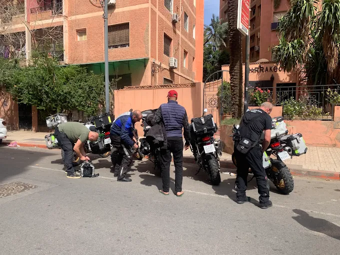 Motorcycle rental Marrakech BMW GS